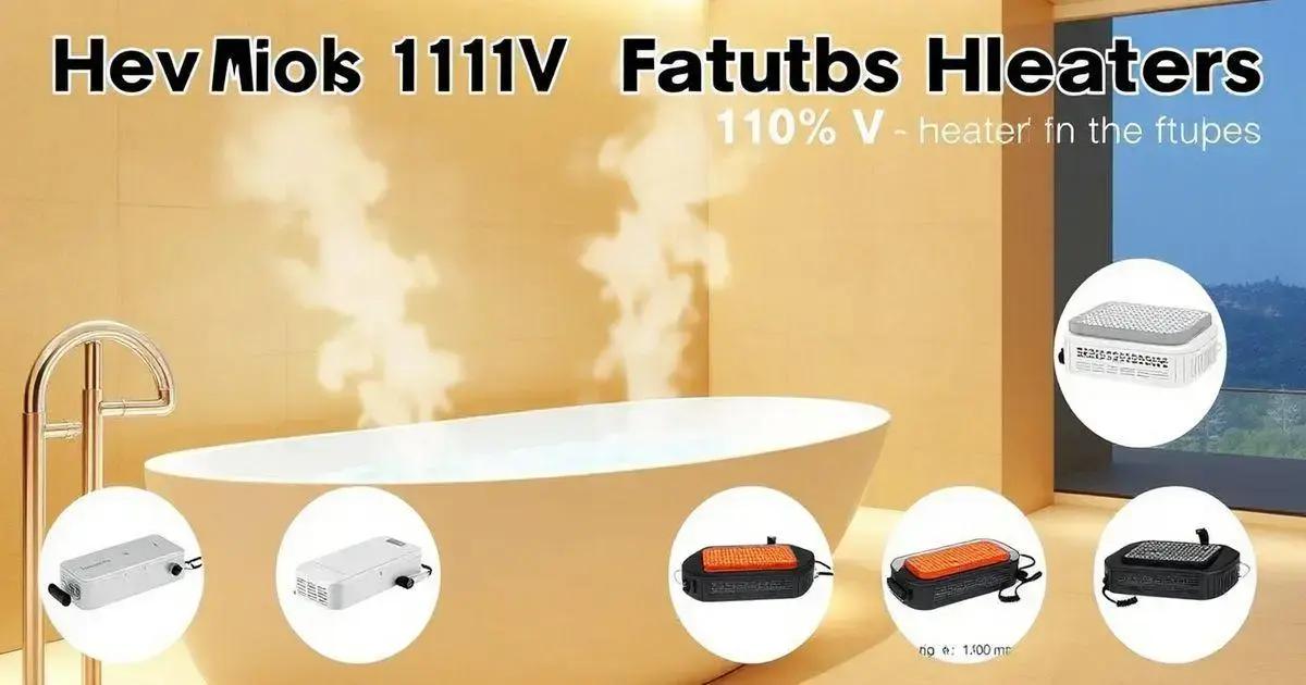 6. Comparando modelos de aquecedores para banheira