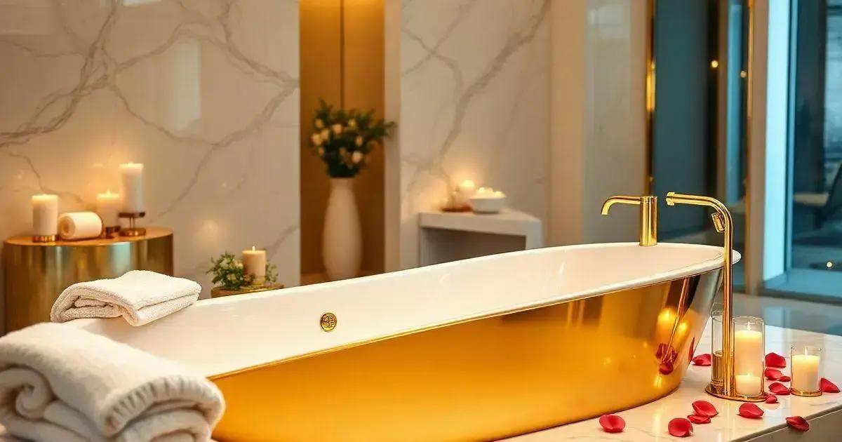 Aquecedor de Banheira Ouro Fino: O Luxo em Seu Banho