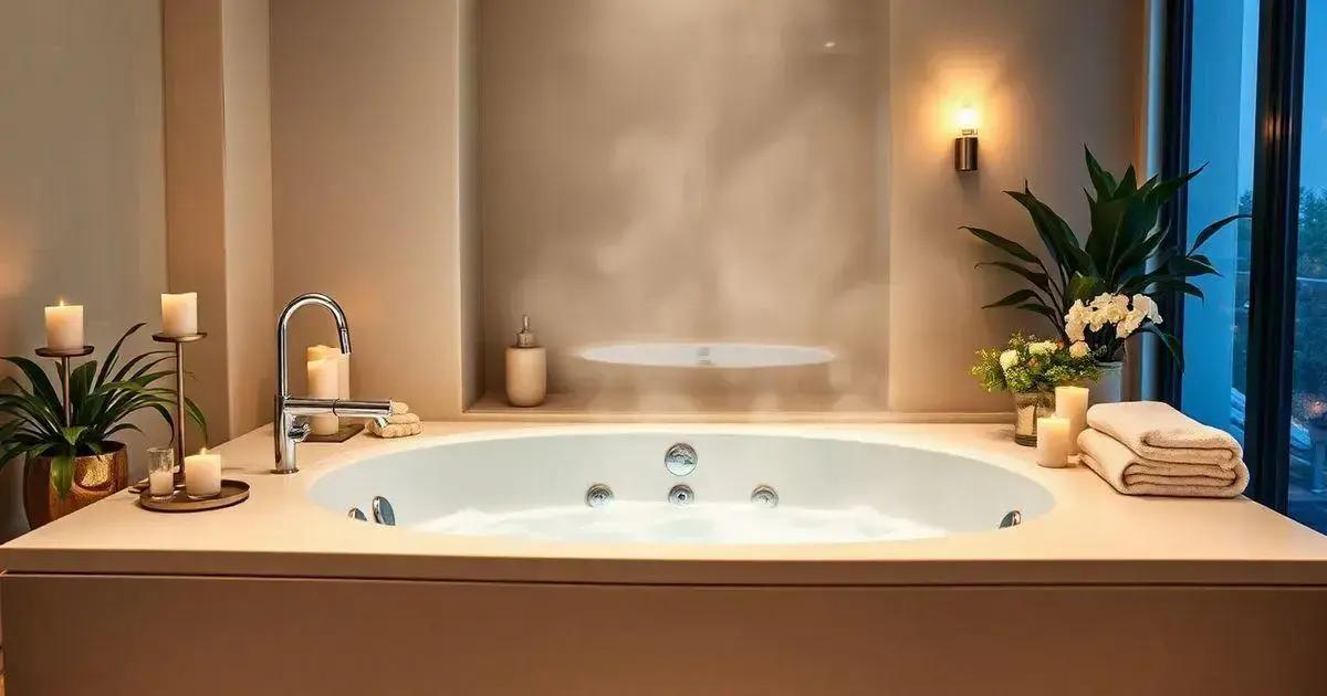 Benefícios de ter uma banheira com aquecedor e hidro