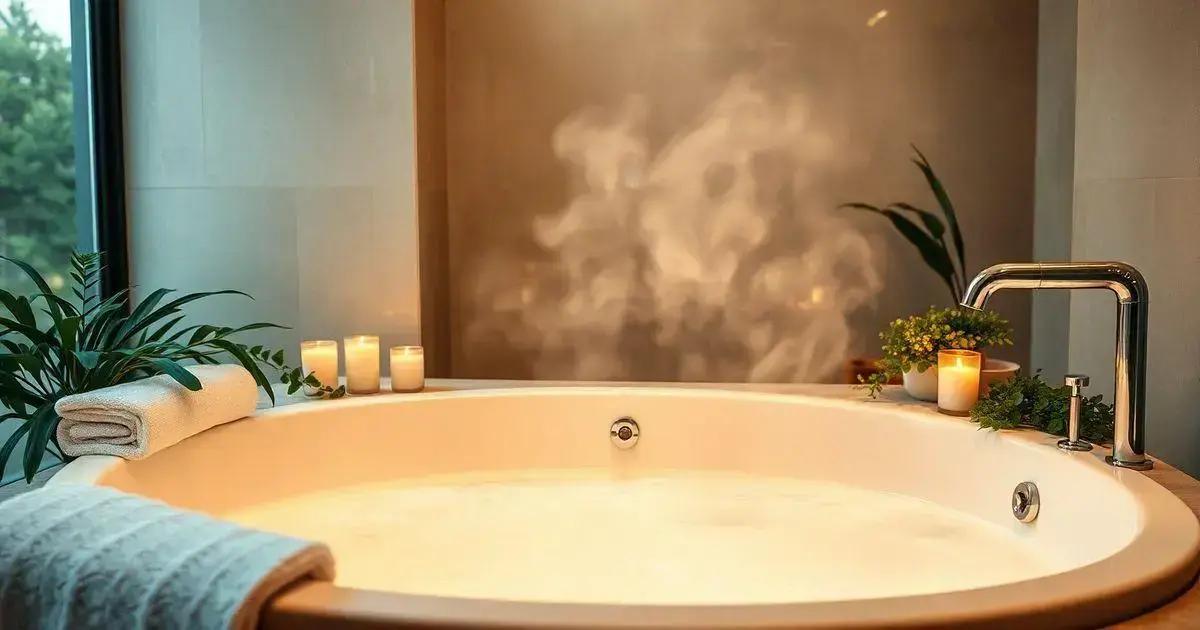 Benefícios de ter uma banheira com aquecimento