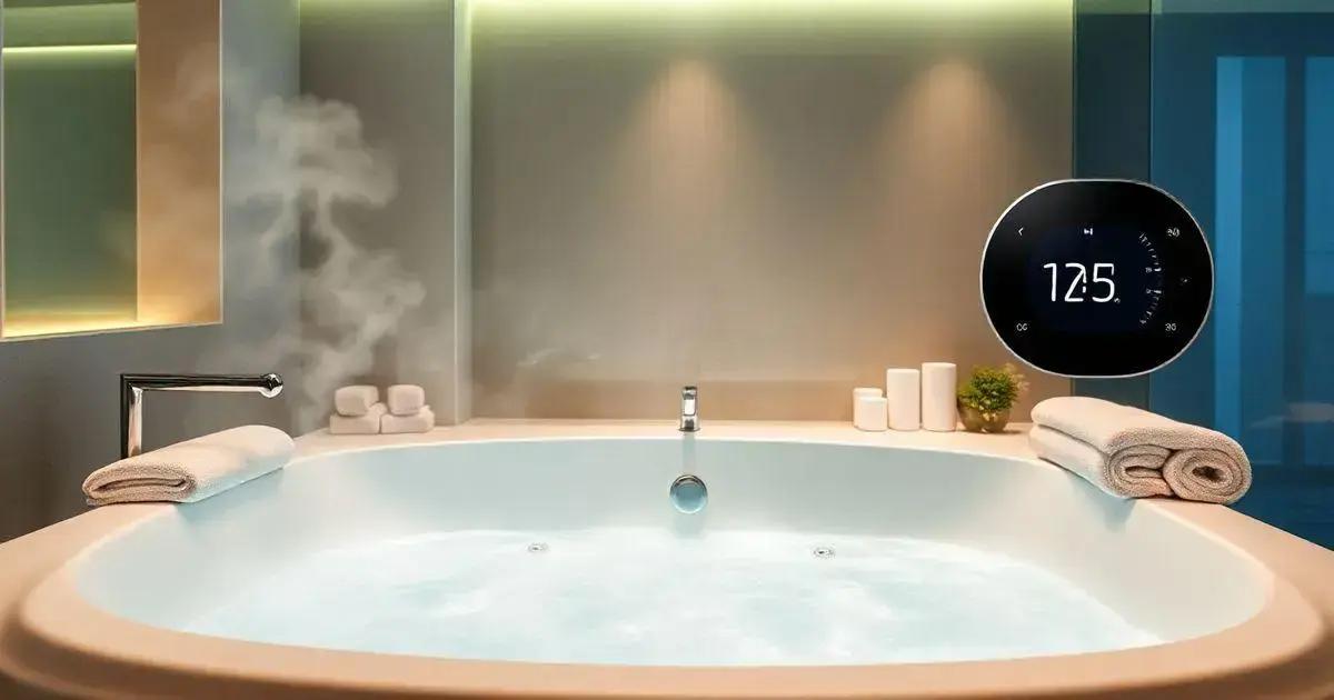 Como escolher o melhor termostato para sua banheira