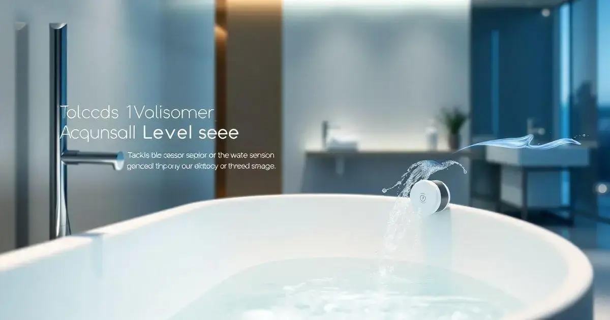 Como funciona o sensor de nível Aquaplas?