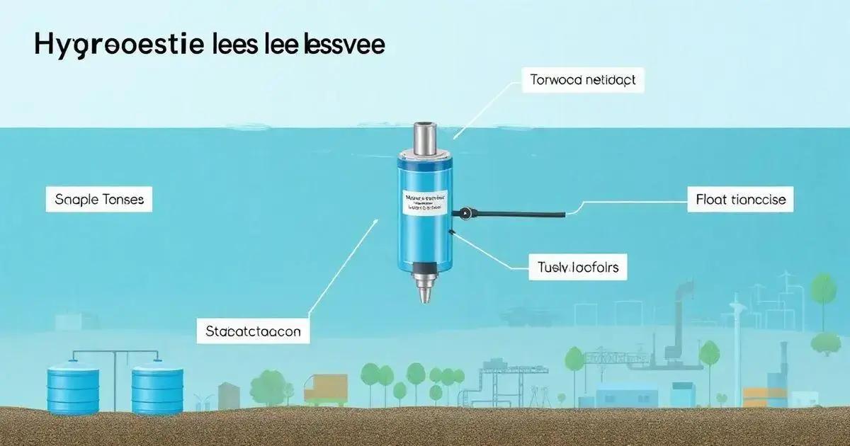 Como funciona o sensor de nível hidroconfort?