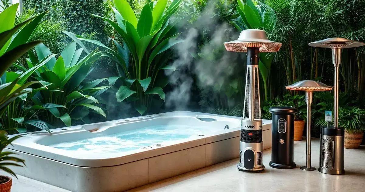 Comparação de preços e marcas de aquecedores de jacuzzi