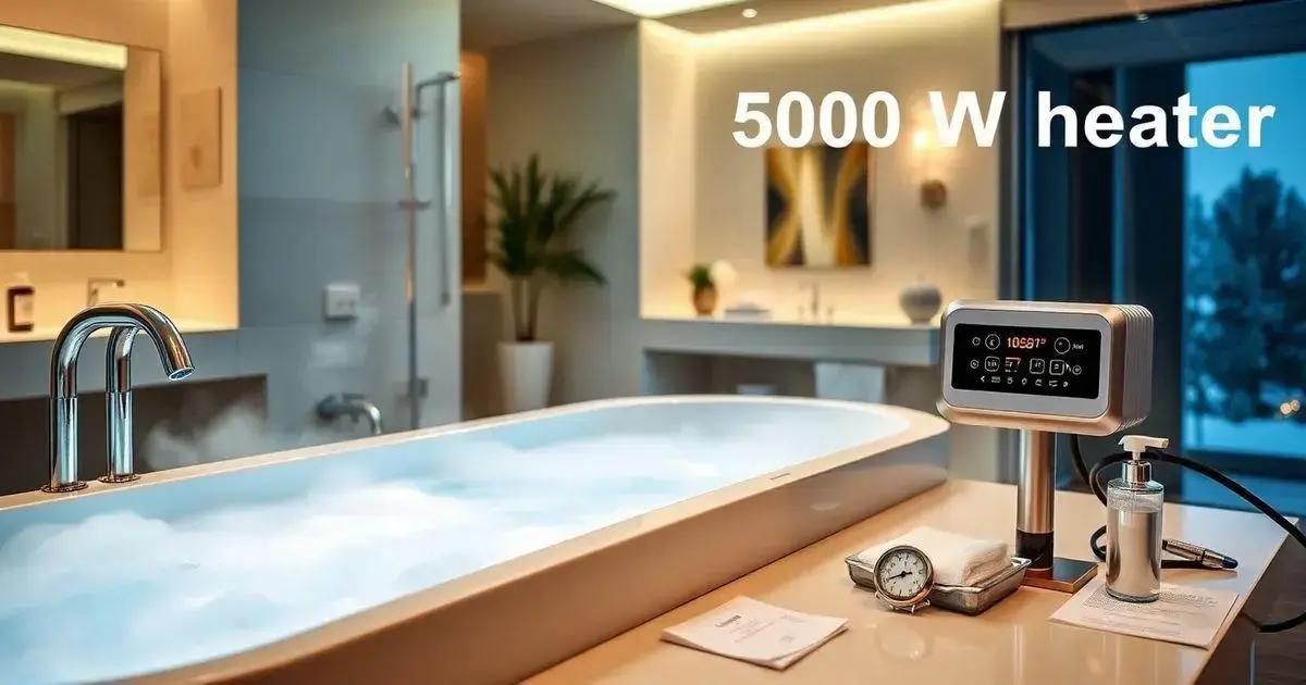 Cuidados e manutenção do aquecedor de banheira