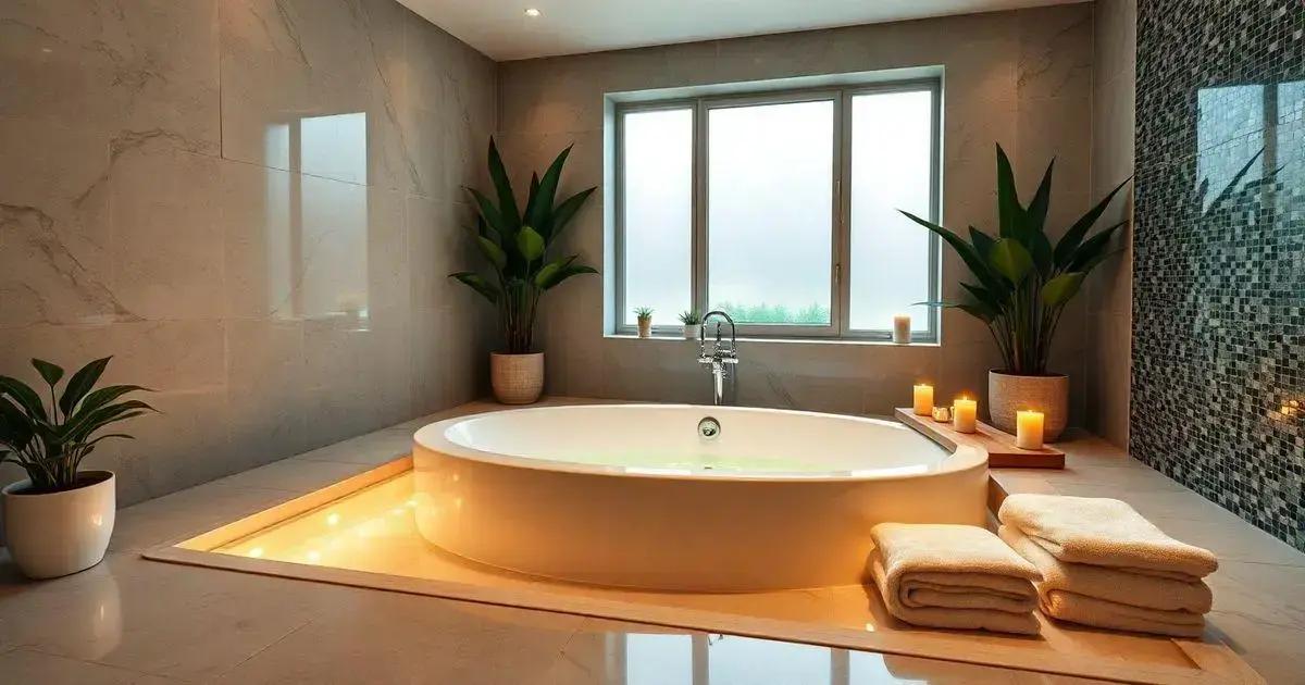 Instalação de banheira com aquecimento: O que considerar