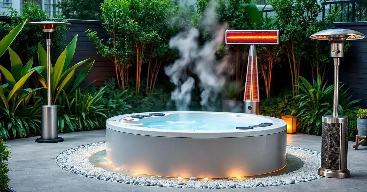 Tipos de aquecedores para jacuzzi disponíveis no mercado